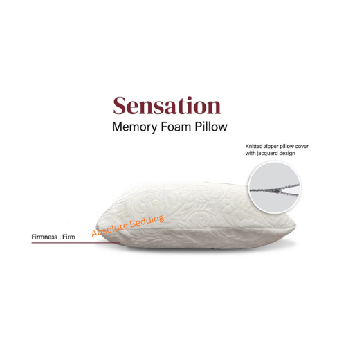 Alternative view of Hillcrest Memory Foam Sensation Pillow