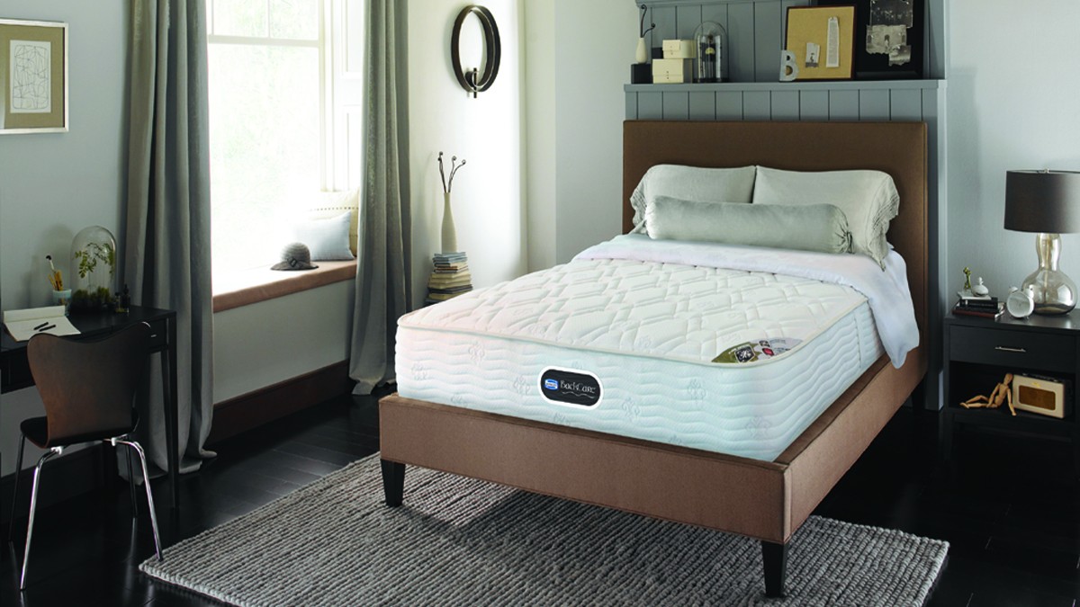 simmons backcare queen size mattress