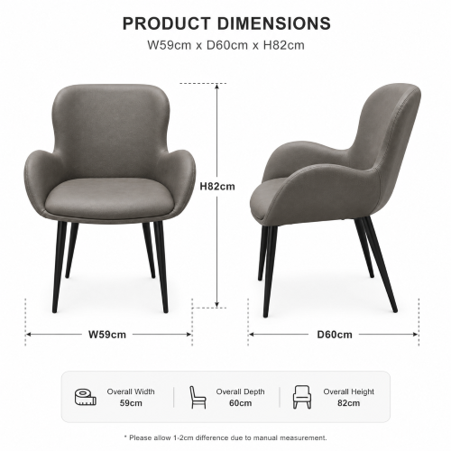 Alternative view of H636 -Premium Dining Chair