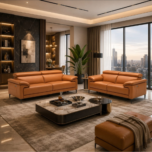 Destiny-Incliner Leather Sofa - Image 20